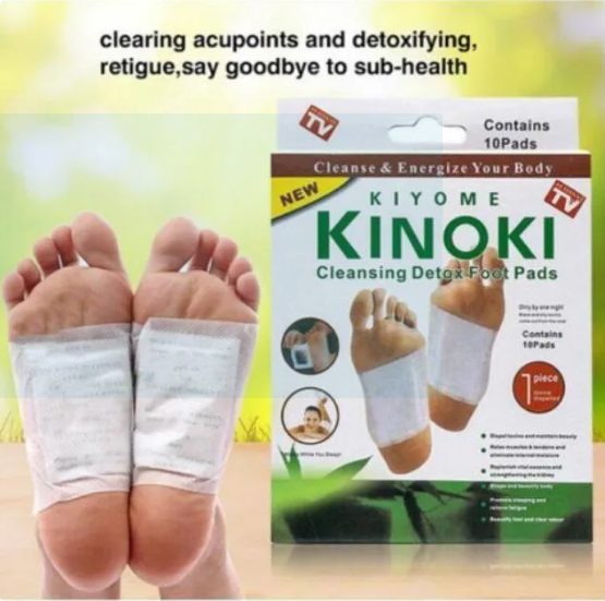 KINOKI 10 Cleansing Detox Foot Pads